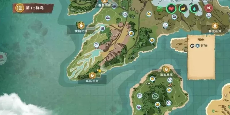 《创造与魔法》沙子采集攻略：海岸线、岛屿、高沙量区域全解析