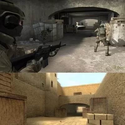 CS：GO与CS游戏对比解析：引擎、地图、模式、经济与社区差异