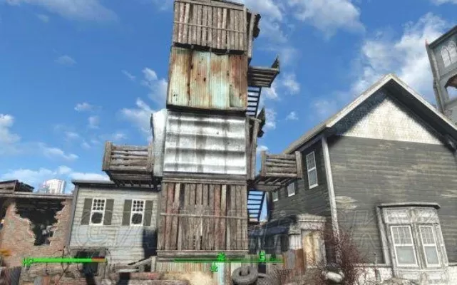 《辐射4》高效建造房子攻略：从材料收集到创意美化