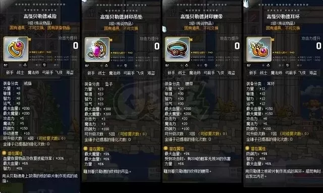 冒险岛装备鉴定攻略：快速升级指南