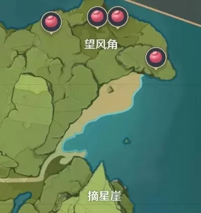 原神落落莓采集攻略：望风山分布、采集点及方法