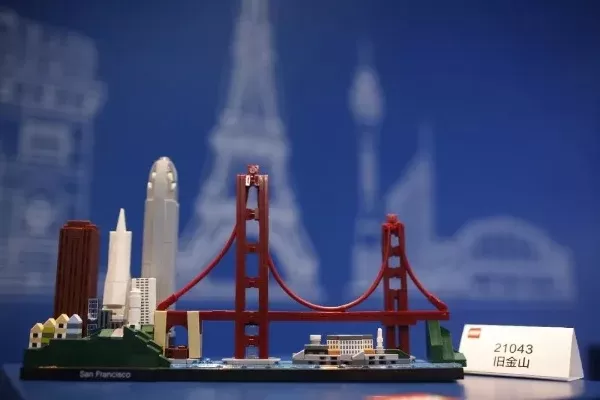 乐高城市天际线套装：上海、纽约、伦敦、悉尼经典地标收藏