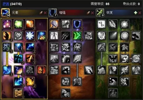 元素萨练级天赋攻略：高效加点提升伤害与控制